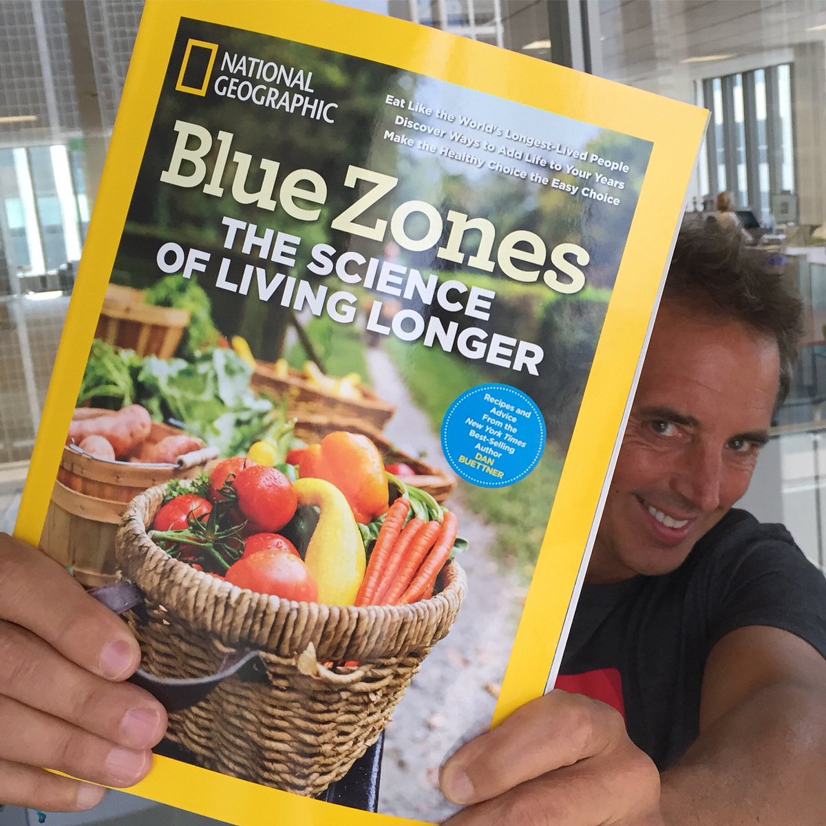BlueZones's tweet photo. Blue Zones on the cover of  @NatGeo again!  Special edition on newstands tomorrow. Tweet us a picture of your copy. https://t.co/ypt3dlsm1T