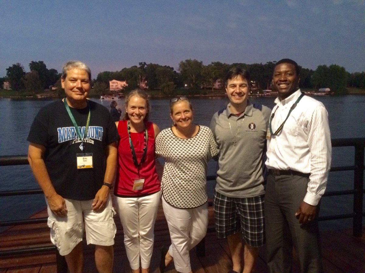 drVTW's tweet photo. @stnorbert knows how to party. Great time w/ @marymountu colleagues @ASACCU #ASACCU2016 https://t.co/3yQsjMXIfD