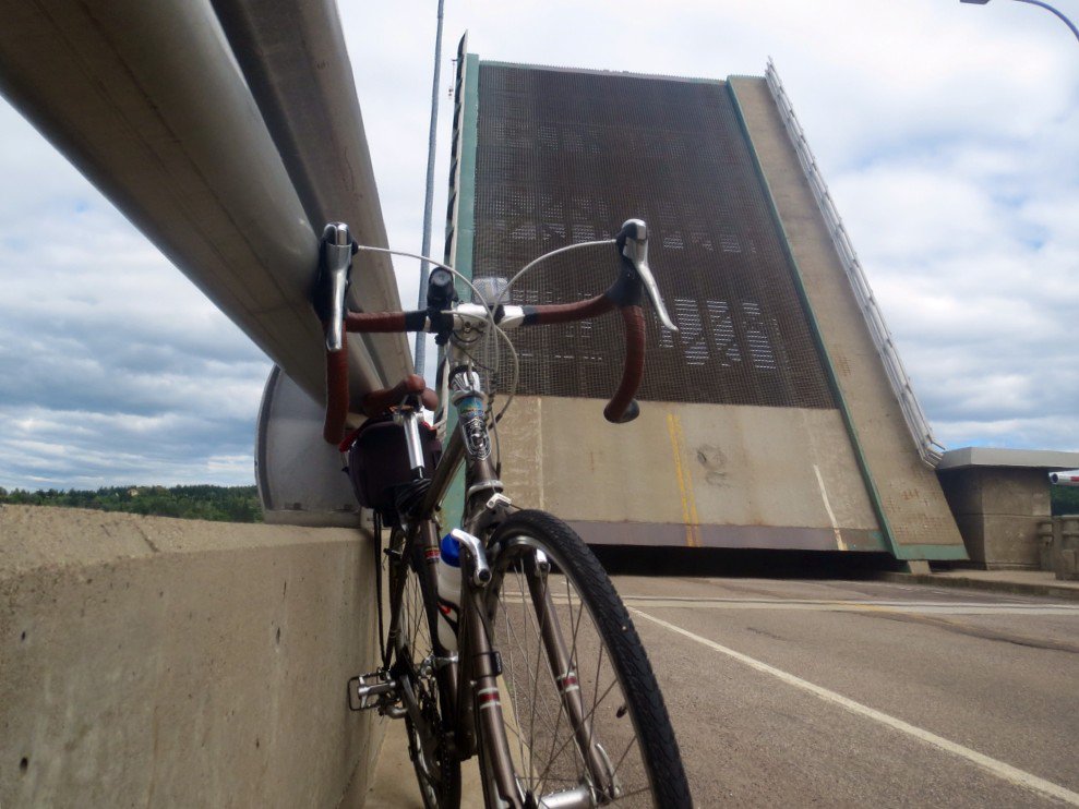 franeymountain's tweet image. Winner, bicycle and drawbridge photo contest for summer 2016!