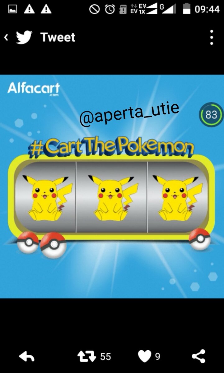 elylsian's tweet photo. Ayo ikutan tangkap pokemonnya👻 @Jimiey07 @cahyasuciw @Ranisyaah @desicicia @sagitalarkaa  #CartThePokemon https://t.co/38rSnw1BWz