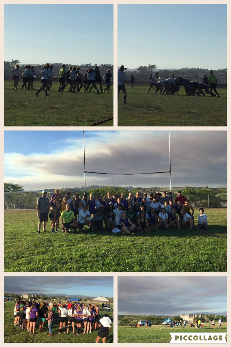 Great evening for an international game of rugby with Canadian team! #rugby #community