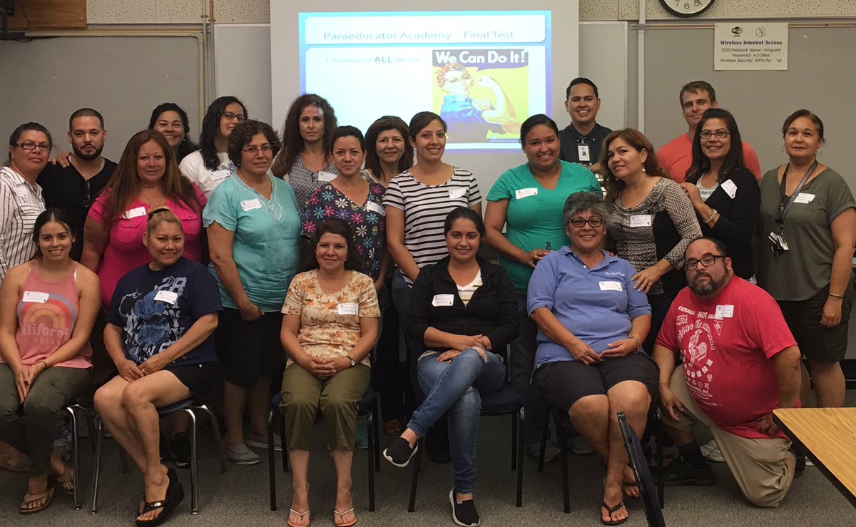 nlmusd_sped_1's tweet photo. #NLMUSD 2nd Graduating Class Paraeducator, Special Education Academy #captain_ebps https://t.co/NK68gEXjyM
