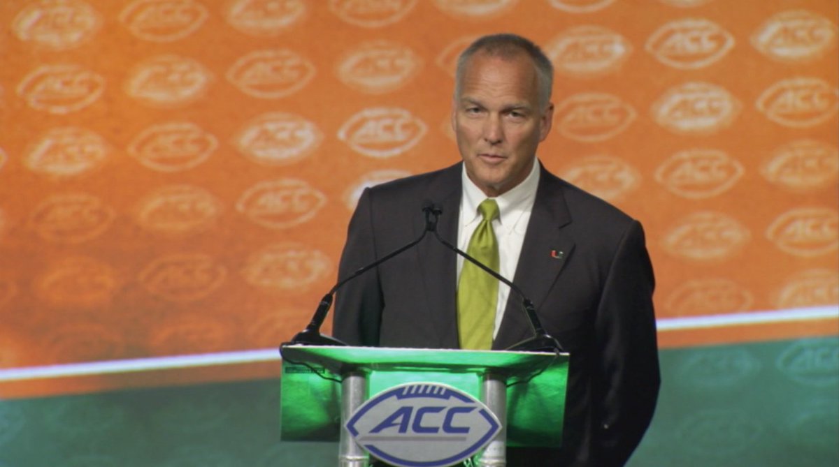Canes coach Mark Richt a hot topic at ACC Kickoff bit.ly/2a37rUH?utm_me… https://t.co/CjQg55iw2B