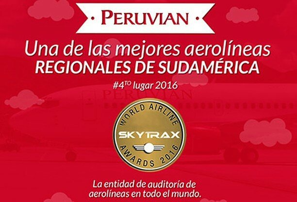 Esforzándonos por ser cada día mejores para brindarles un mejor servicio. Felicitaciones a #PeruvianAirlines