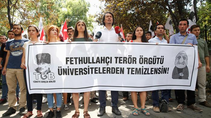 VICENews's tweet photo. Turkish academics talk about living in fear: 'It's the final stage of a witch hunt' https://t.co/Dq8lvcZs5b https://t.co/6vYOKAYxAo
