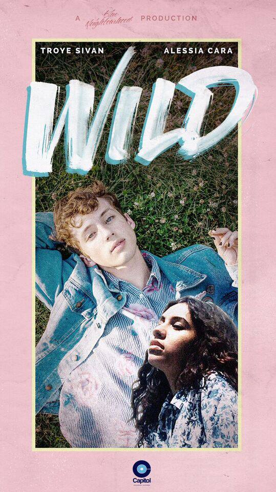umusic's tweet image. #WILDVIDEO TOMORROW 💗💙 We can't wait for this one from #TroyeSivan + #AlessiaCara!