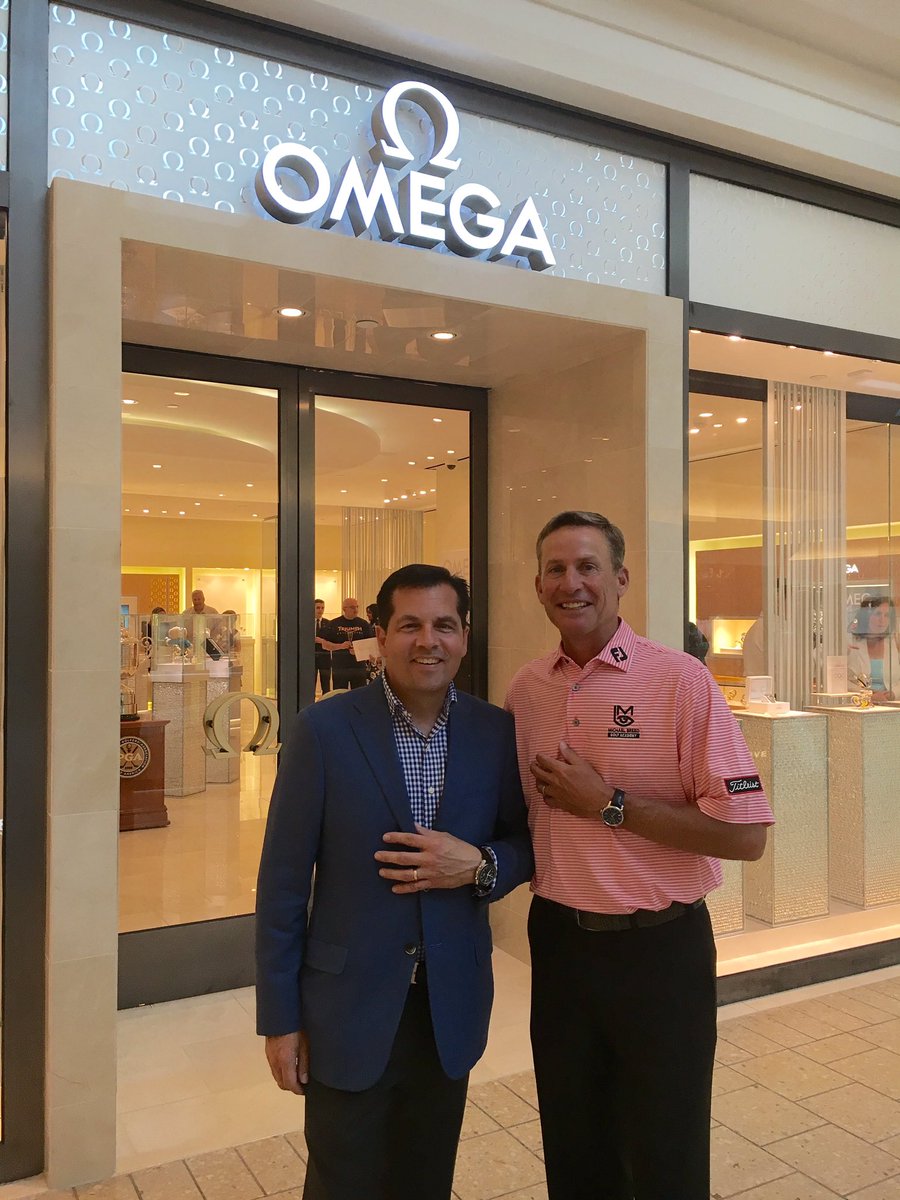 Kicking off the 98th PGA Championship <a href="/omegawatches/">OMEGA</a> with <a href="/MichaelBreed/">Michael Breed</a>. #OMEGAmychoice #PGAChamp