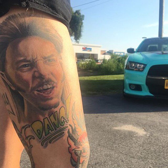 TattooSnobcom  Joe Dirt Kewpie tattoo by rosemaryjane  Facebook