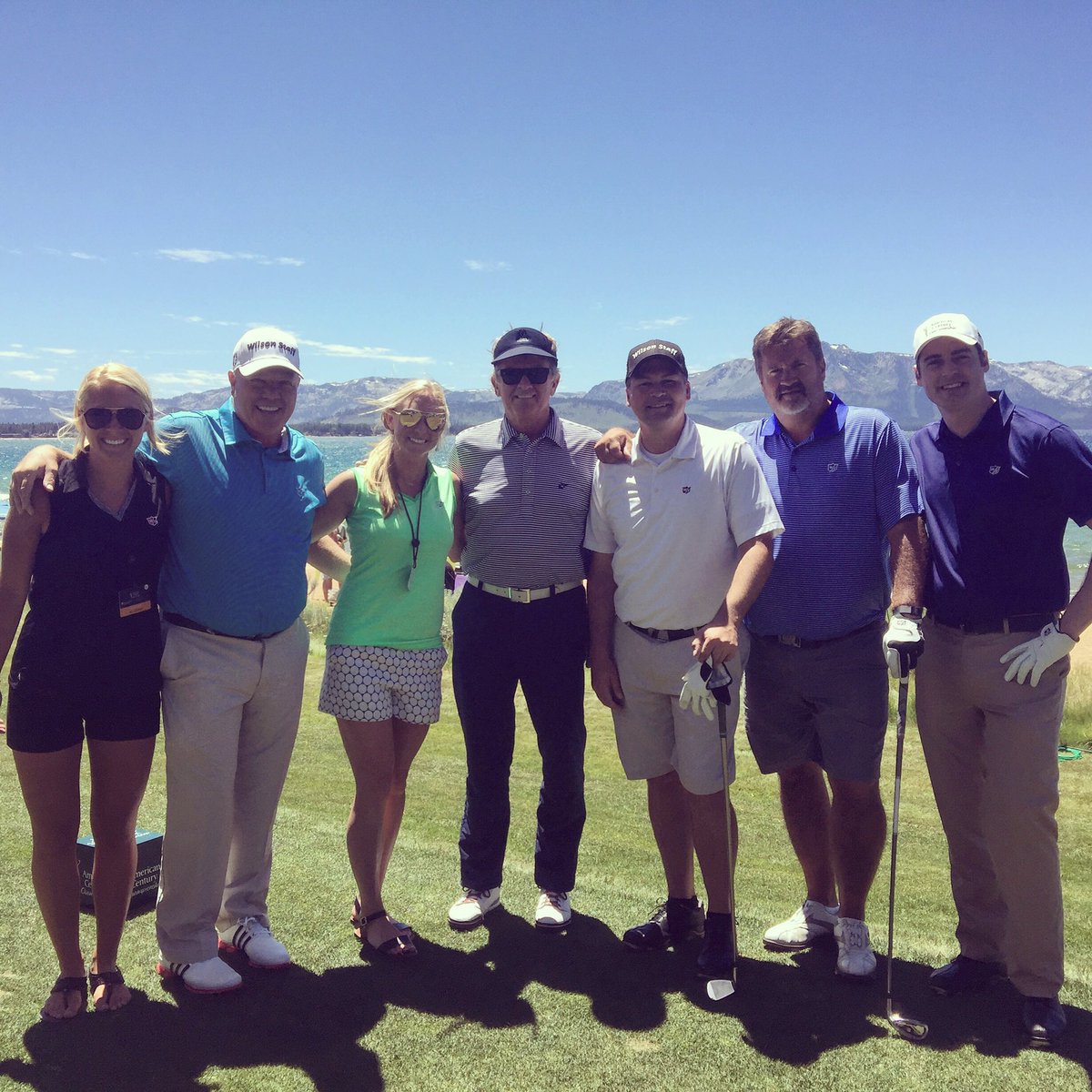 lindseylasater's tweet photo. Thanks for letting the @WilsonGolf team tag along at the ProAm @SC_HBC #ACC #Sponsorperks #CoachSpurrier https://t.co/pJ7Rr2KpSA