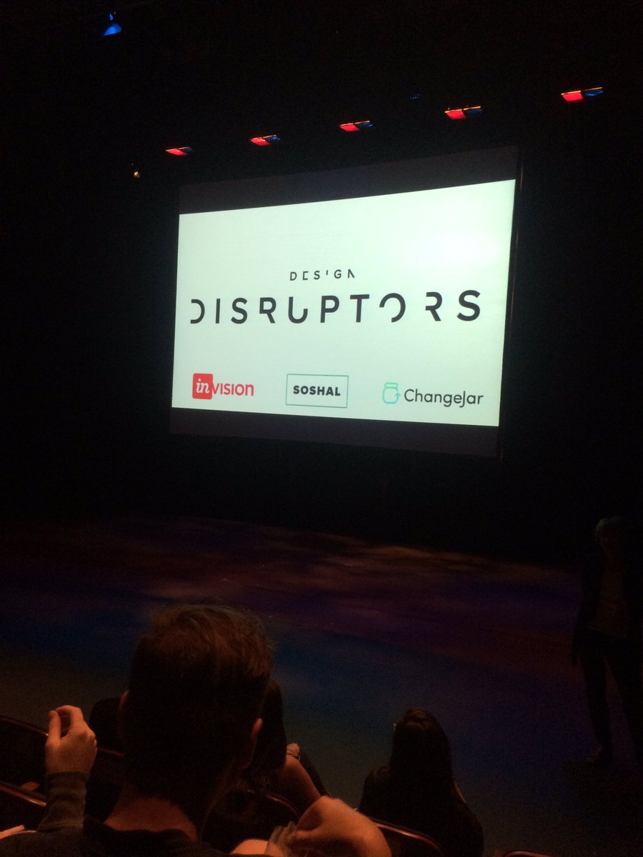 postcardtrips's tweet photo. About to kick off #DESIGNDISRUPTORS with @ChangeJarMobile @SoshalGroup - excite!! https://t.co/c3dQ0hLQSe