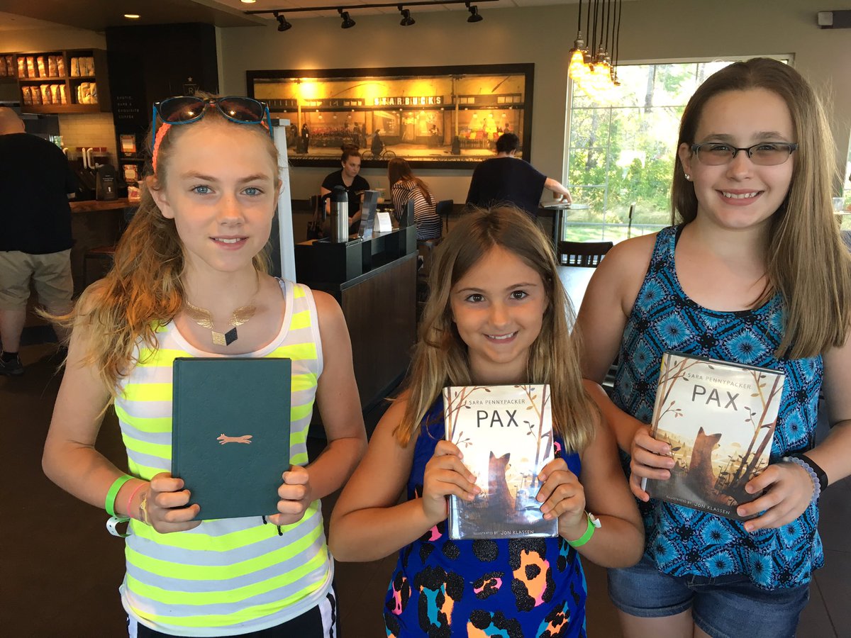 C_ESLibrary's tweet photo. We had a great bookgroup today #findpax #Pax @sarapennypacker @BalzerandBray @CastletonES @SchodackCSD https://t.co/gfoZrIufTe