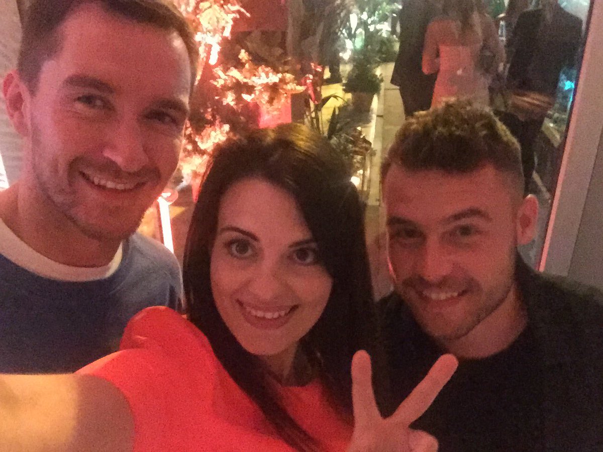 Soap swap! <a href="/DannyBMiller/">Danny Miller</a> <a href="/AnthonyQuinny/">Anthony Quinlan</a>