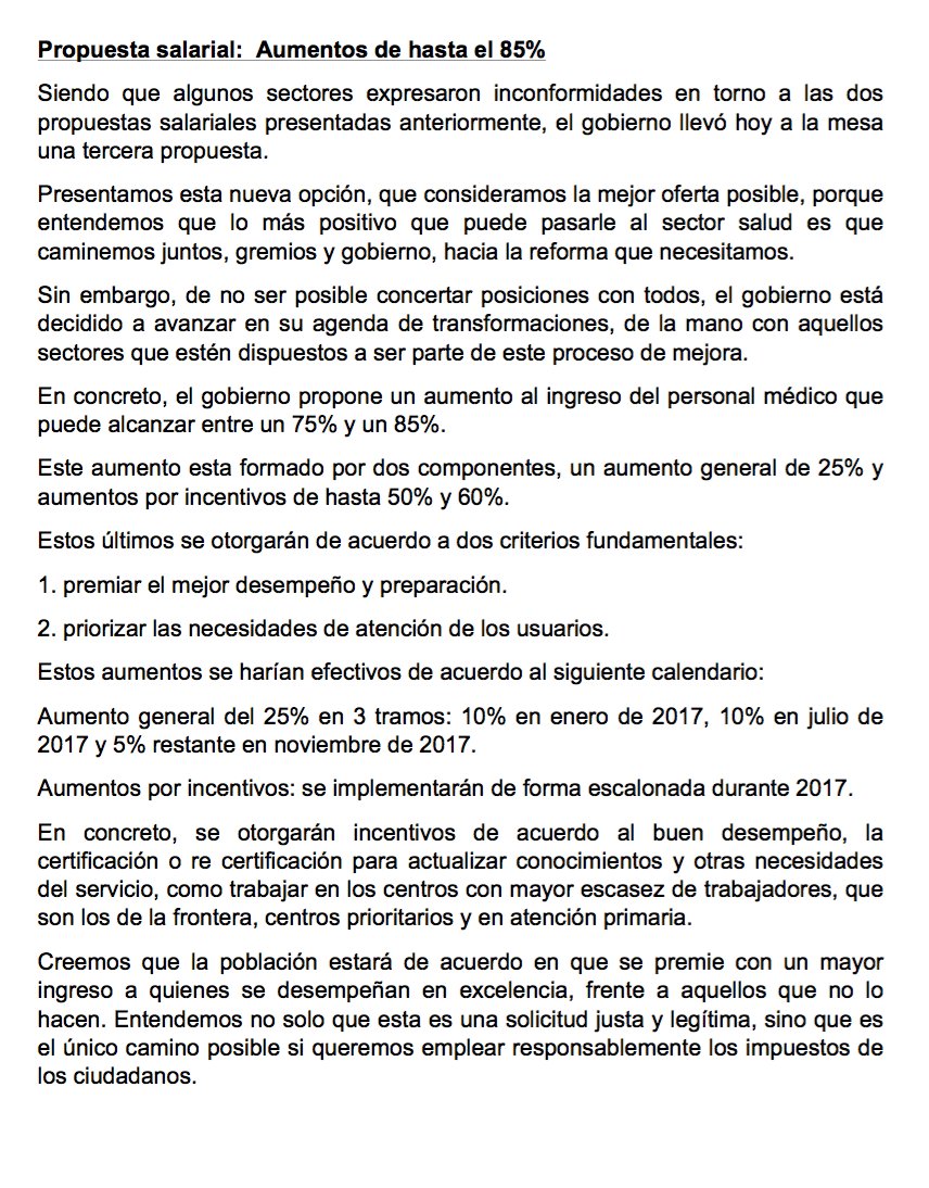 grisantycosme's tweet photo. Propuesta presentada por el Gobierno dominicano para mejorar el sistema de salud.
Dialogo Gobierno - Sector Salud https://t.co/zR3Ug8ynY0
