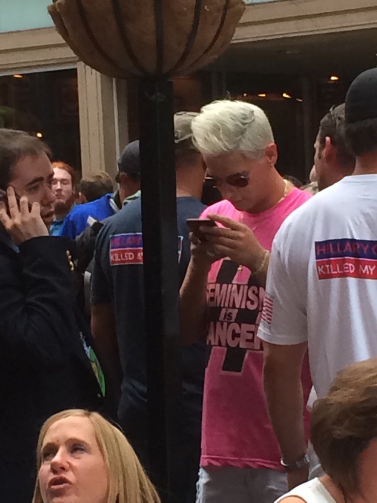 Emily M On Twitter Feminism Is Cancer Milo Yannopolis Outside The Rncincle Emily M On Twitter Feminism Is Cancer Milo Yannopolis Outside The Rncincle