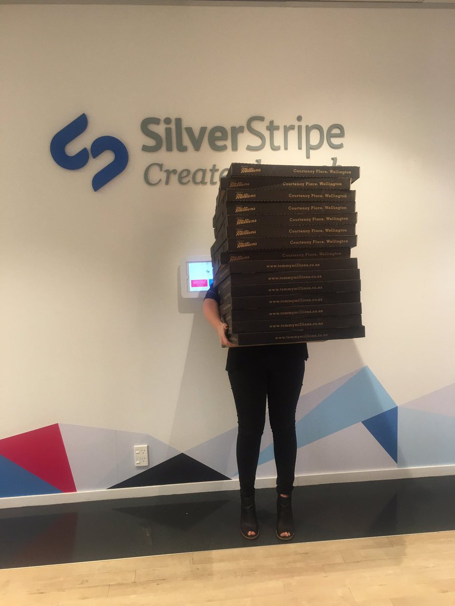 silverstripe's tweet photo. Lunchtime! Thanks @tommymillions00 #silverstripehackday https://t.co/DOhNUZ0jDI