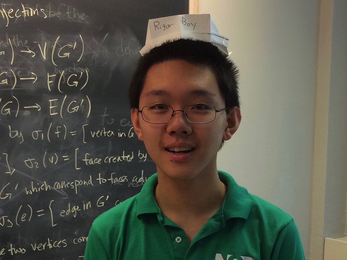 Rigor boy does rigorous math at MathILy. #SummerofMath