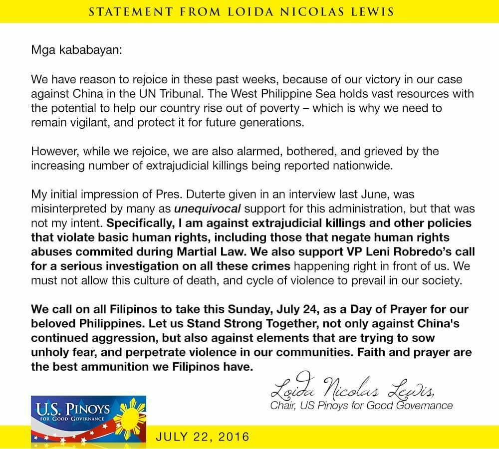 peminista's tweet photo. Loida Nicolas Lewis was misinterpreted. https://t.co/aIzrCCpl8V