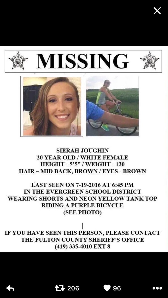 Our thoughts &amp; prayers to all involved. Let's #BringSierahHome
