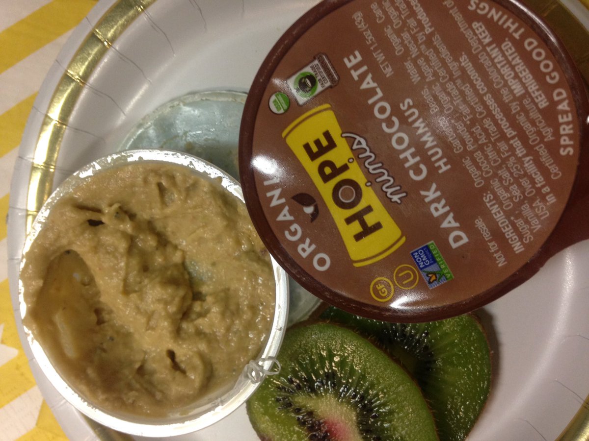 Chocolate. Hummus. Be still my heart. #sfmchickpeaparty @sprouts @hopefoods