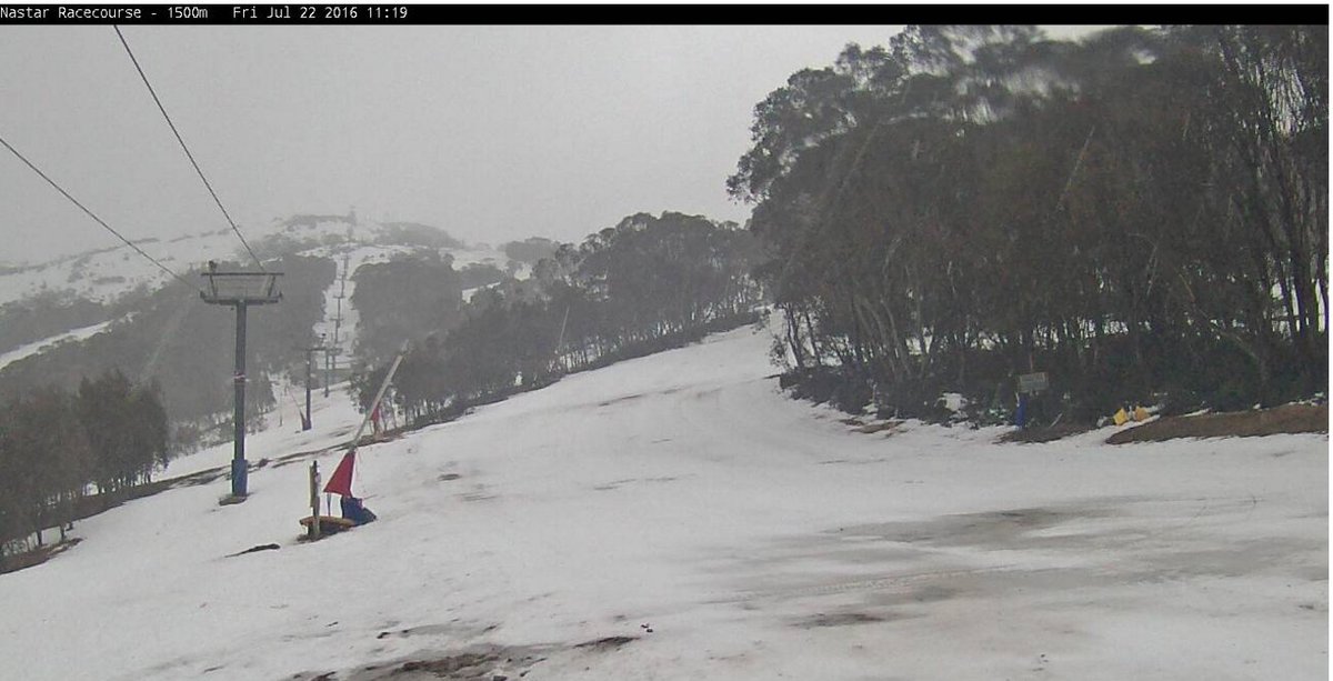 Rain, Dirt, Mud. That's today. SNOW COMING.