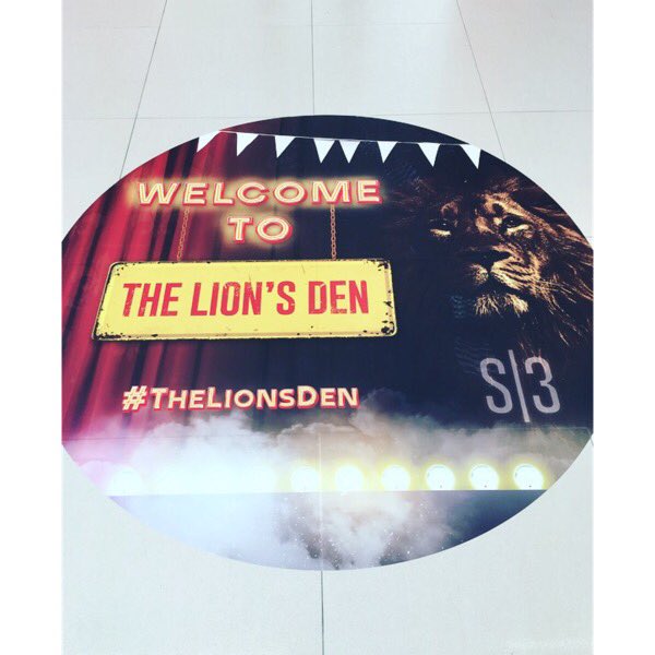 youmeandmillie's tweet image. It's the day of the opening! 🦁 #TheLionsDen.
