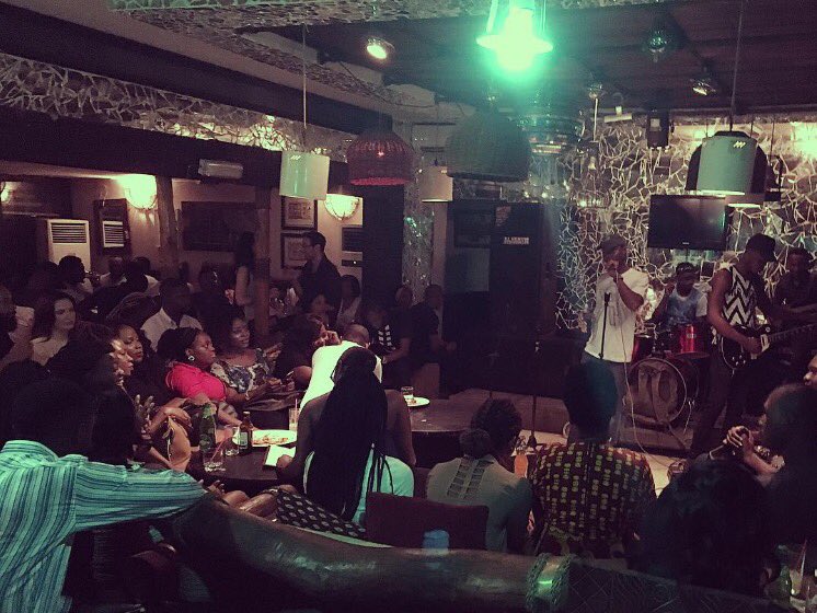 Open mic night <a href="/Bogobiri/">Bogobiri House</a> 
____________________________________
#Bogobiri #Boutiquehotel #Ikoyi #Lagos #Vibes