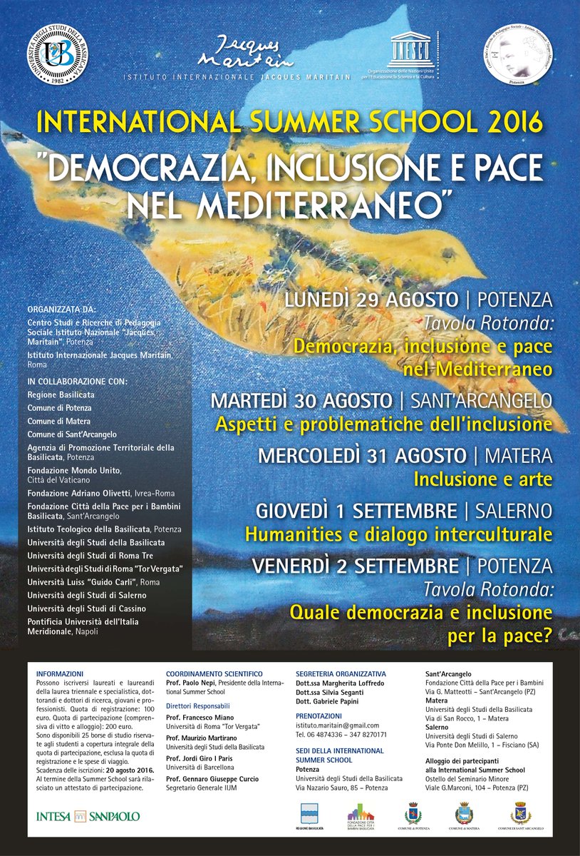 “Democrazia, inclusione e pace nel Mediterraneo” shar.es/1Zms7k <a href="/GabrielePapini2/">Gabriele Papini</a>