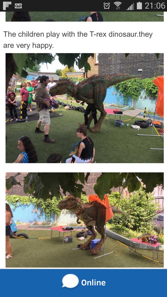 elseventy3's tweet photo. @msaudge fucking no one is playing with this dinosaur though. https://t.co/7Tv23cEuEx