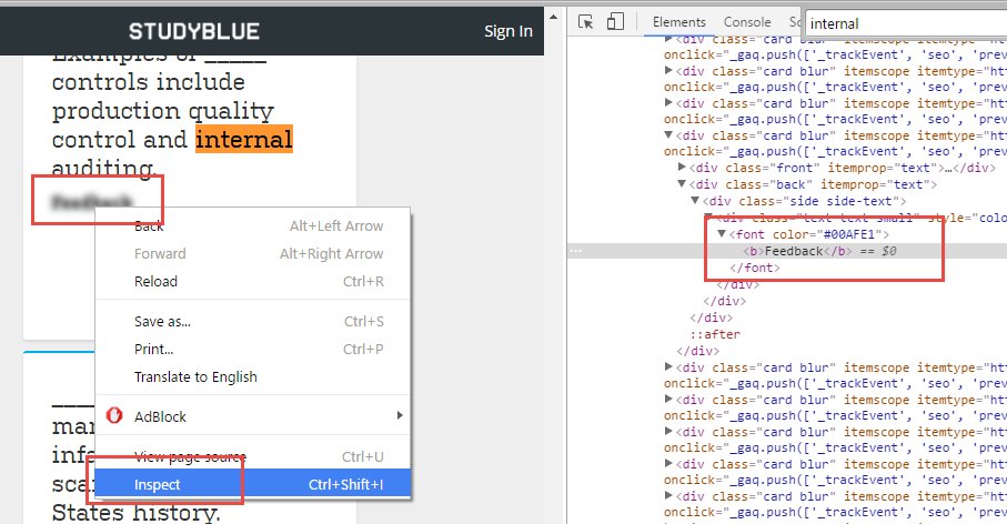 ChaidezRicardo's tweet image. What is this kind of protection? Common @studyblue developers, you can do better. #studyblue #badDevelopment #study