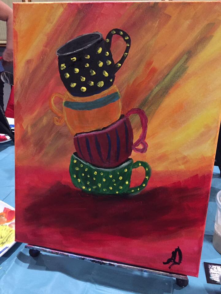 InTouchForSH44's tweet photo. Another great night of painting #TeaForFour #ThankYouBridget #ThankYouPainters https://t.co/AcegDhCjt6