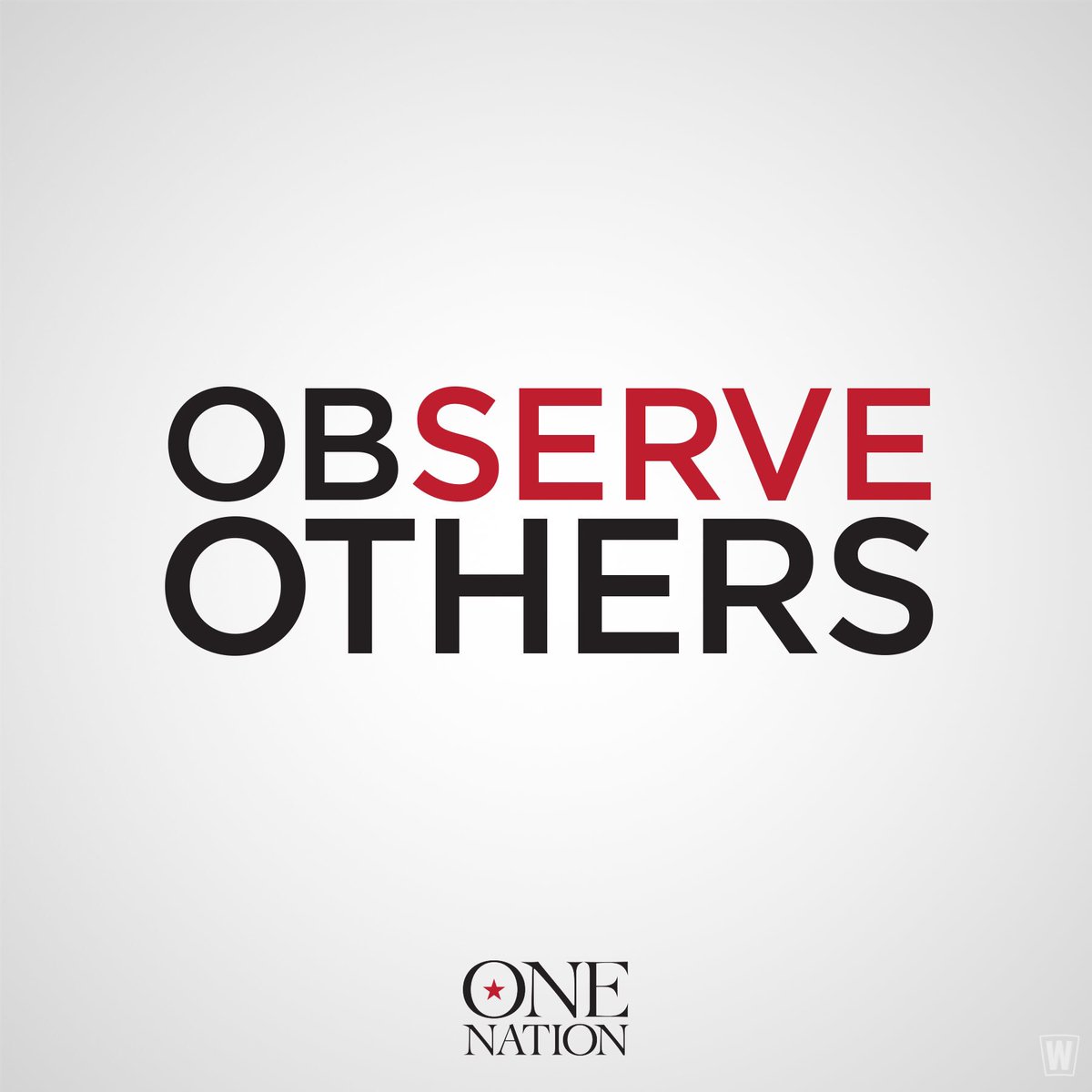 JamesRWalker's tweet photo. Don't just observe...serve. #serve #others #usa #america #onenation #projectonenation https://t.co/qXOi5D19V1