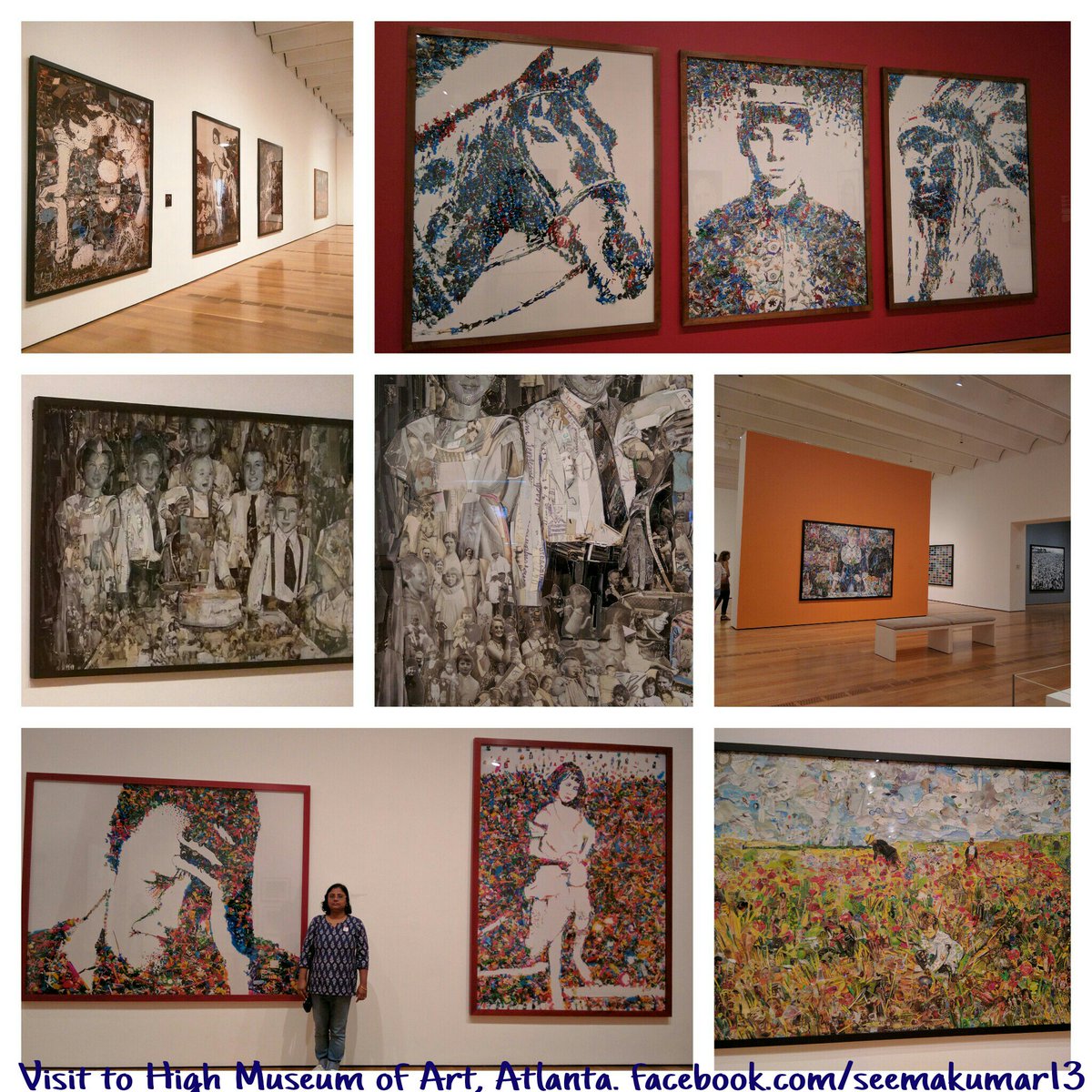 seemakumar9's tweet photo. Loved the exhibition of Vik Muniz's art at #highmuseumofartatlanta #VikMuniz #artisttravels #inspiringart #collage https://t.co/DKCowoLE2F