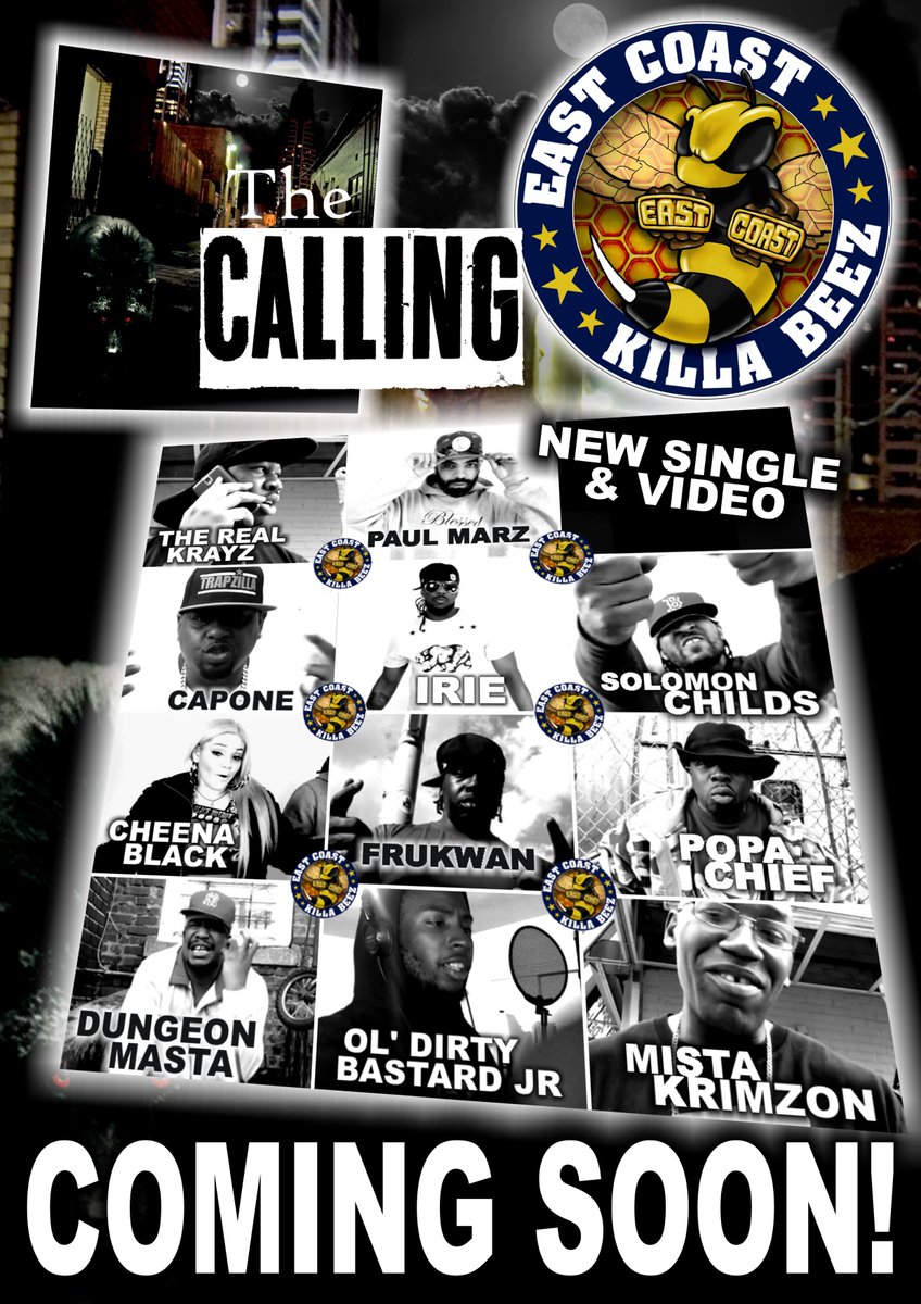 OFFICIALECKB's tweet image. PRE ORDER #ECKB #EastCoastKillaBeez "THE CALLING" drop 7/29 #OfficialVideo #Music #Single #MusicVideo #Itunes