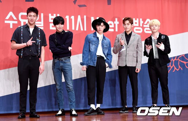 방금 힛더스테이지 제작발표회 남자아이돌들 | 인스티즈