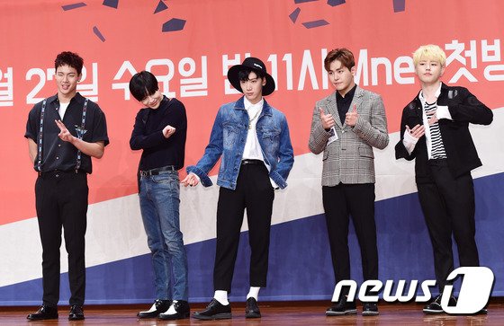 방금 힛더스테이지 제작발표회 남자아이돌들 | 인스티즈