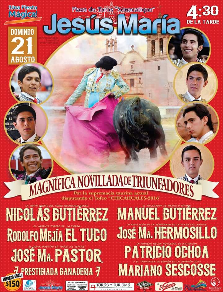 Nos vemos el 21 de Agosto en Jesús María, Aguascalientes !!!

#RodolfoMejia #ElTuco #JesúsMaría