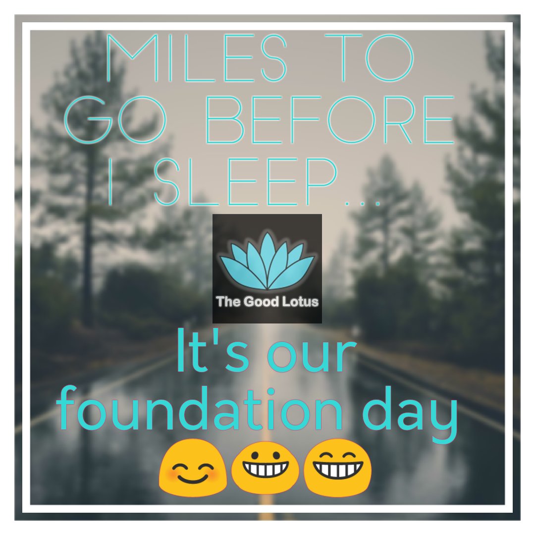 TheGoodLotus's tweet photo. #CommitmentForGood #TheGoodLotus #FoundationDay https://t.co/9wDe111yfo
