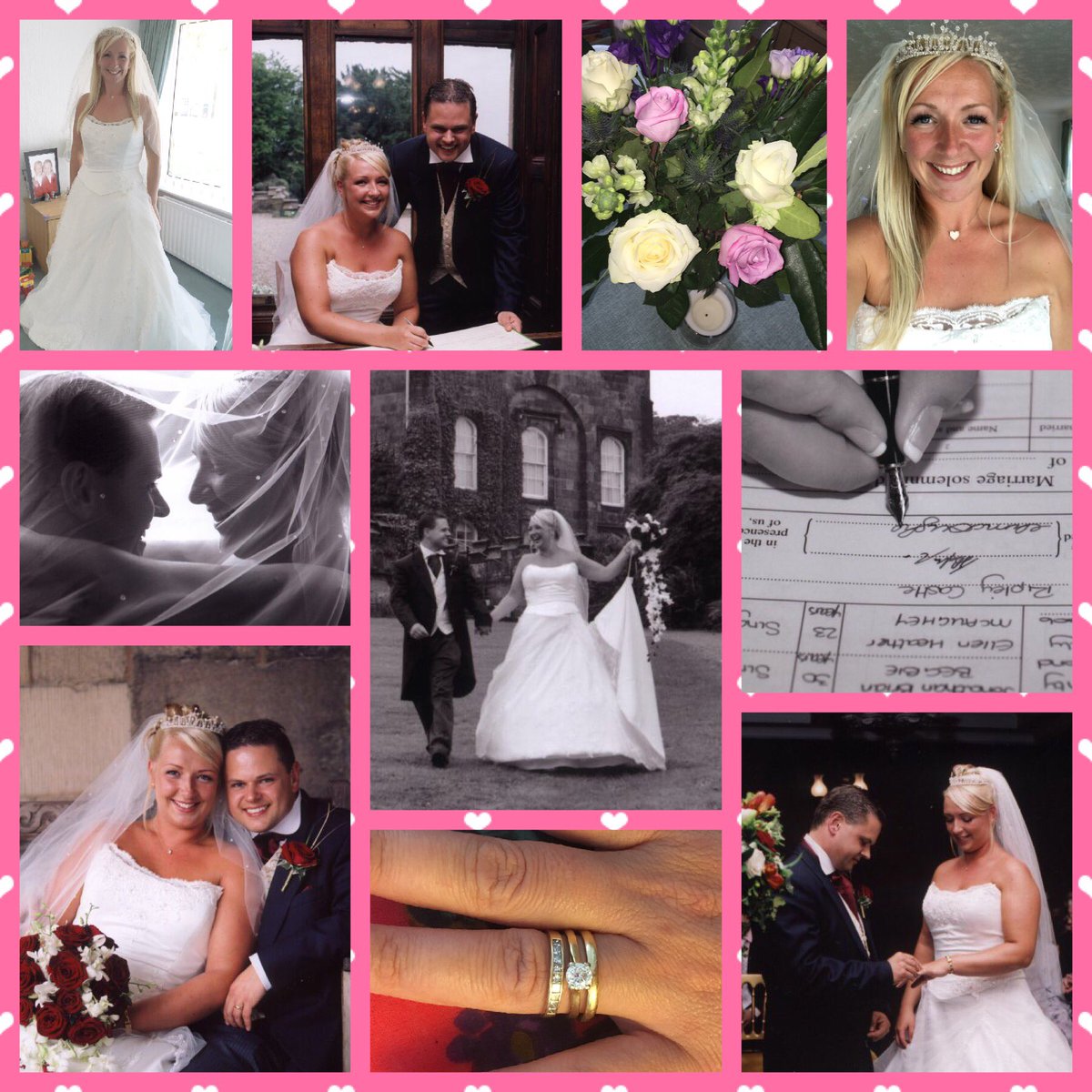 💞 10 year ago today, I felt like the luckiest girl in #Yorkshire as we married at <a href="/RipleyWeddings/">Ripley Weddings & Events</a> 💞 #tenyears #2006