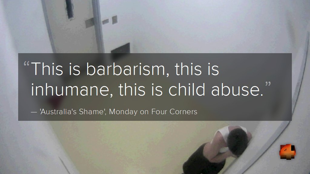 If you watch only one #4Corners this year, make it this one. Australia's Shame by <a href="/caromeldrum/">Caro Meldrum-Hanna</a> next Monday