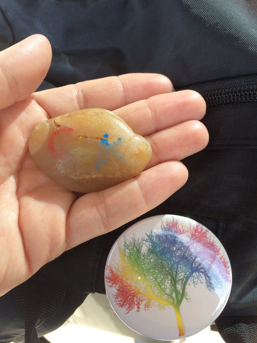 Sarannamcdonald's tweet photo. Today we go to Auschwitz and I will leave the CtK stone behind as a symbol of remembrance #bnewyd2016 #ctkdbay https://t.co/XaTfCcmPQW