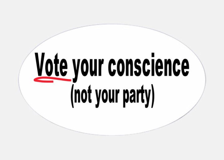 CruzinAhead's tweet photo. #VoteYourConscience #PrinciplesOverParty #CruzCrew #NeverTrump #NeverHillary #Cruz2020 #RNCinCLE #gopconvention https://t.co/vBXVvC2m88