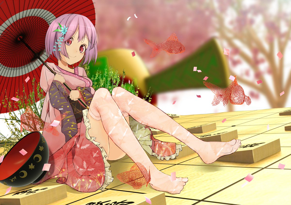 Radiosity コミケにて頒布する東方イラスト本の表紙イラスト出来ました 針妙丸さん描きましたぞ 東方 コミケ90