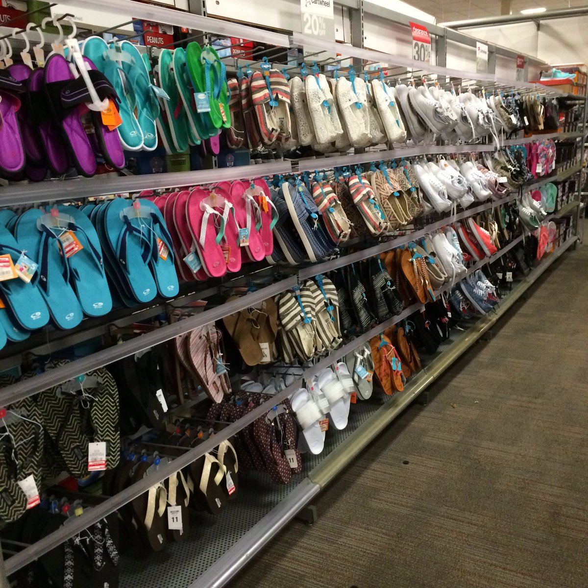 MMcHenry1376's tweet photo. Come get your clearance shoes folks!! #extra20% #bysize #sales @BRossTarget @naylor_evan  @DavisShana https://t.co/Zgm5vlkohg