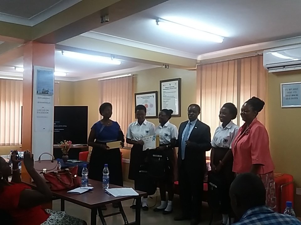 TechnovationUg's tweet photo. Winners in the secondary school category are the team from MaryHill #TechnovationUG16 https://t.co/bZsJradbcD