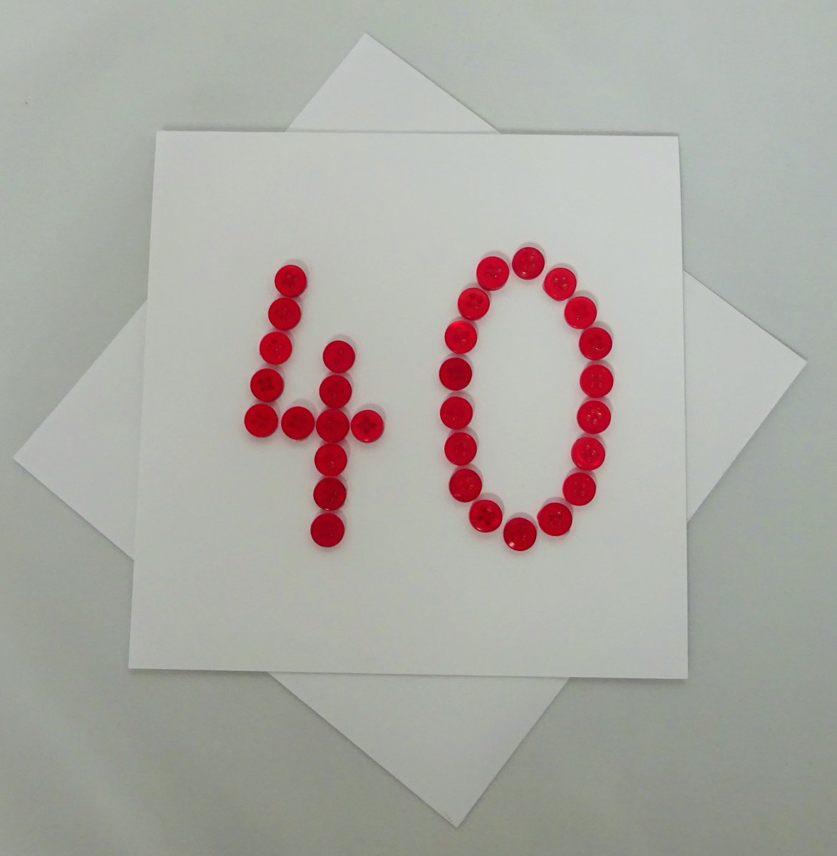 madebyauntsal's tweet photo. Numbers look cute at any age! @CraftHourRT #craftbuzz #agecards #buttoncards #fourty #fifty #sixty https://t.co/LDyq8gj5fe