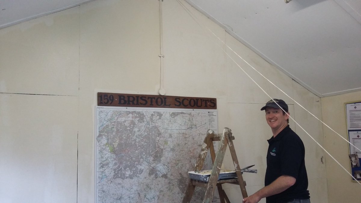 #support #local <a href="/TheCooperative/">The Co-op</a> #159BristolScouts decorating time