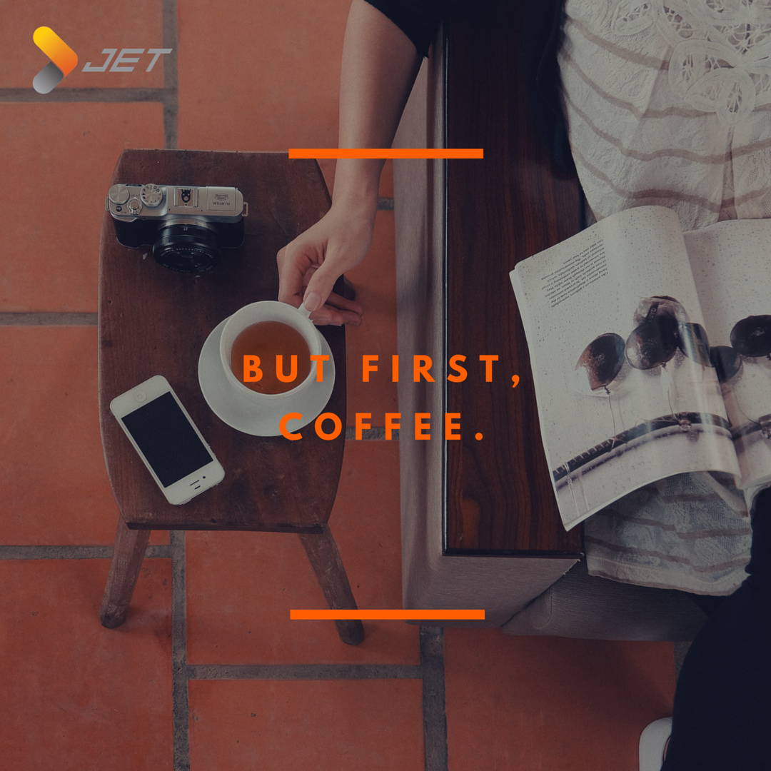 JETIndonesia's tweet photo. Kamu tidak perlu khawatir tidak bisa pergi ke coffee shop kesukaan mu karna hujan, karna kamu bisa gunakan JETride! https://t.co/2ZTR1c3u57
