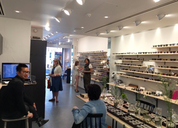 EyewearTy's tweet photo. @mallonandtaub launch latest 2016 @RevoSunglasses ranges #Marlybone #London #Opticians #Sunglasses #RevoSunglasses https://t.co/c4qGJUJ0Sc