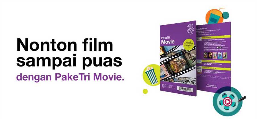 Aktifin PakeTri Movie dan dapetin bonus nonton film sampai puas selama 30 hari di klikfilm.net :D