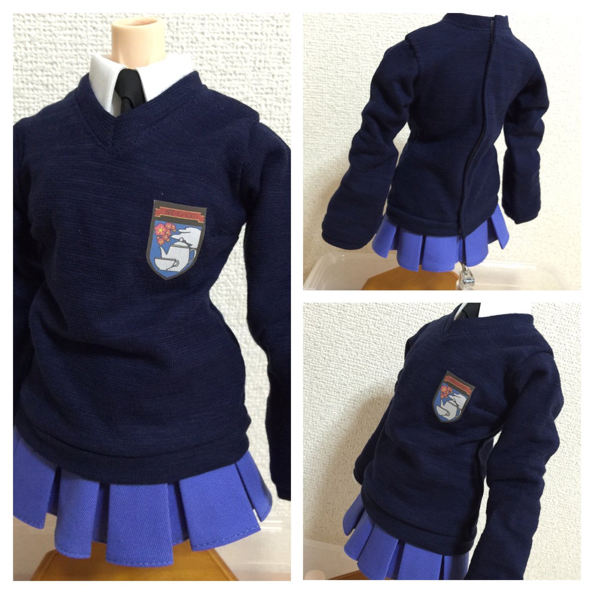 桃饅頭 売り兎 Chilledcherry 3b 46 님의 트위터 聖グロリアーナ女学院制服 60センチドールサイズ 黒いタイツが付属します T Co Gzsw9kiojn 트위터